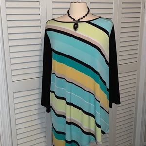 EUC Susan Graver Tunic Sz XL